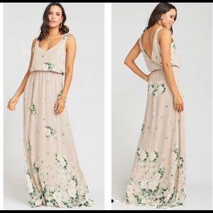 Show Me Your Mumu Long Floral Dress Large